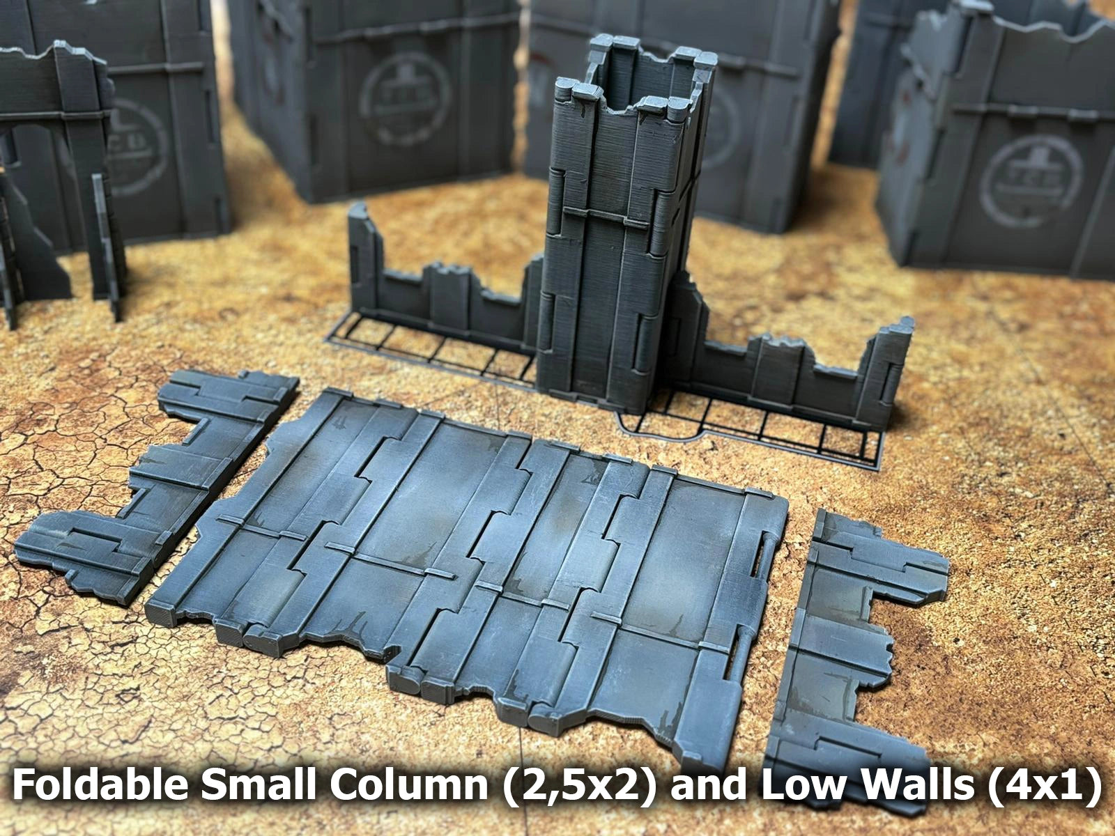 Full 11th edition 40k fold-flat terrain set