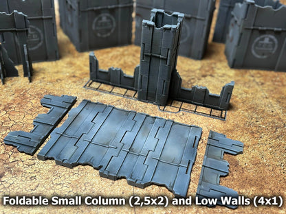 Full 11th edition 40k fold-flat terrain set