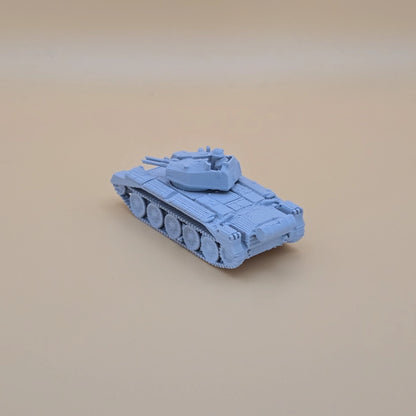 WW2 Crusader AA MkII tank for 15mm wargaming