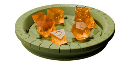 DnD Dice Holder and Organiser - Plain (Dice)