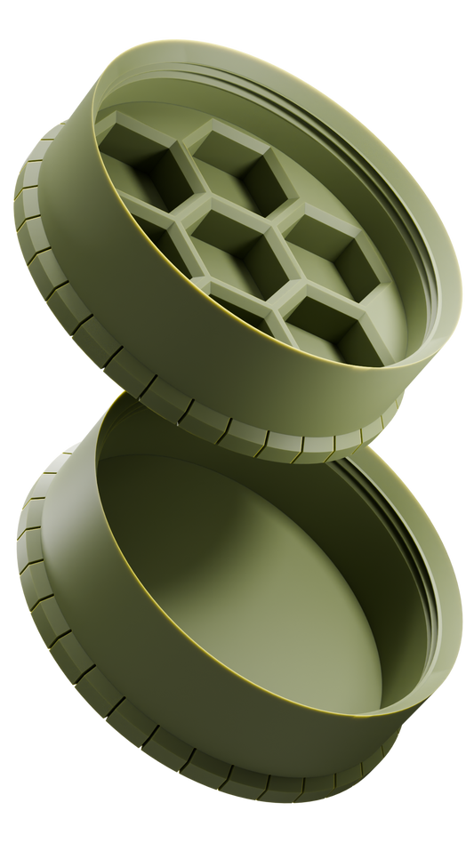 DnD Dice Holder and Organiser - Geometric Shields (Hollow)