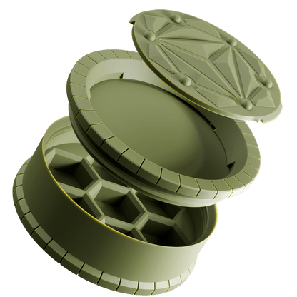 DnD Dice Holder and Organiser - Plain (Dice)