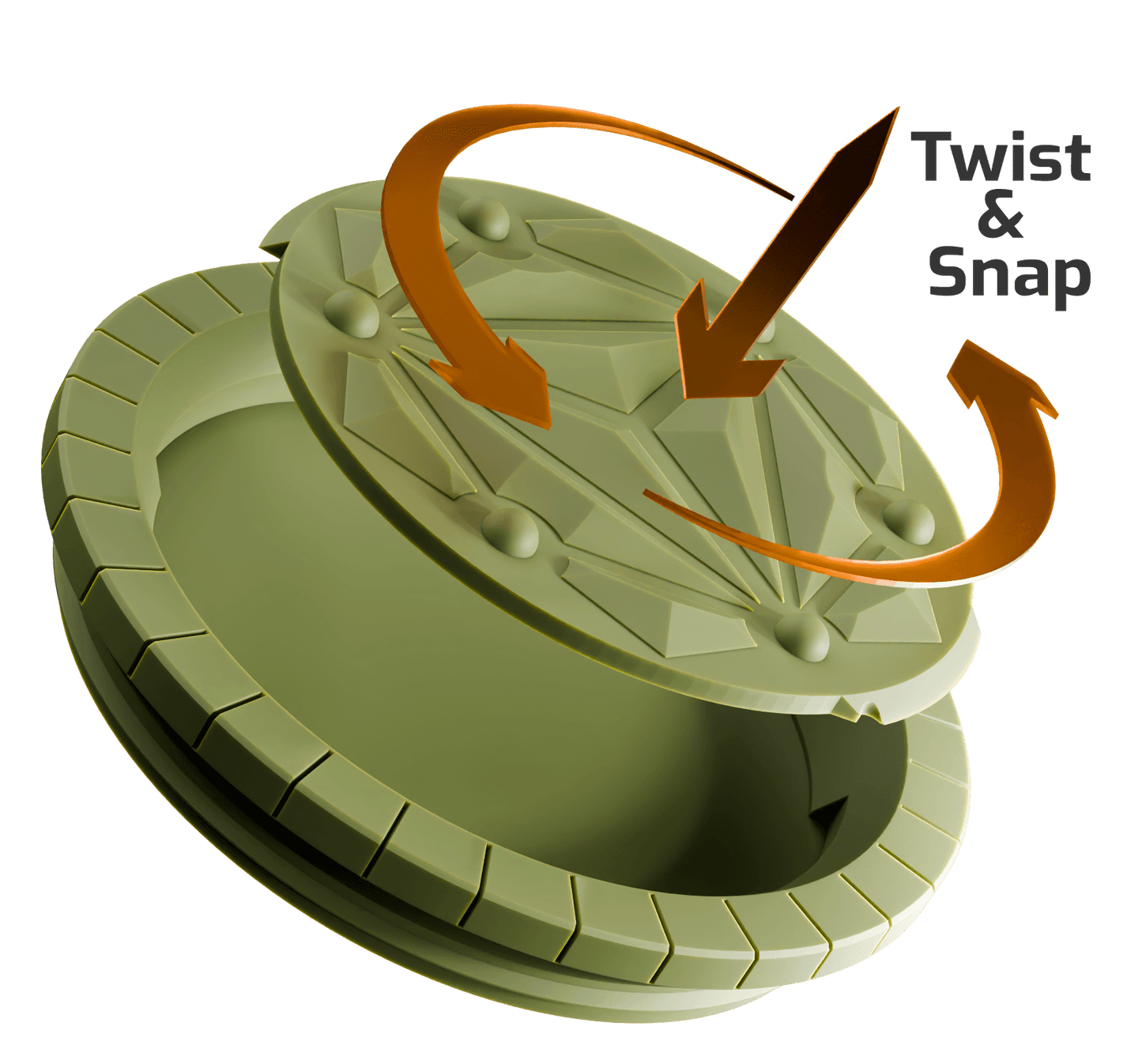 DnD Dice Holder and Organiser - Plain (Dice)