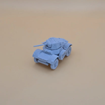 WW2 Daimler Armoured Car for 15mm wargaming