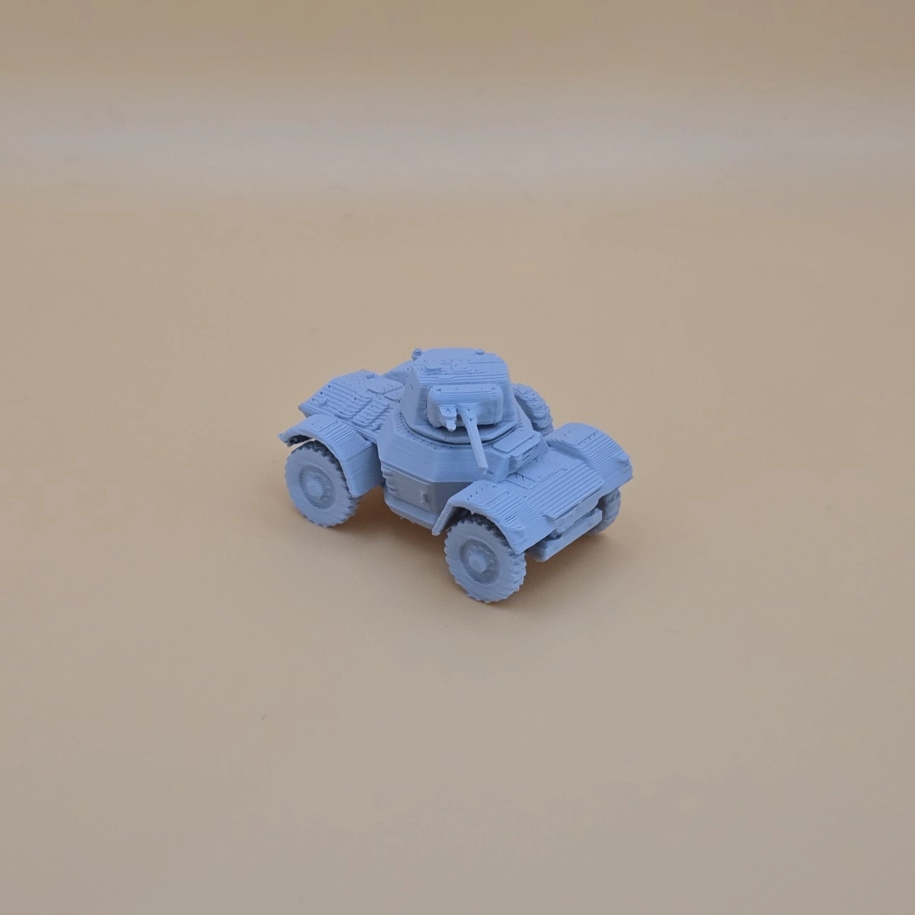 WW2 Daimler Armoured Car for 15mm wargaming