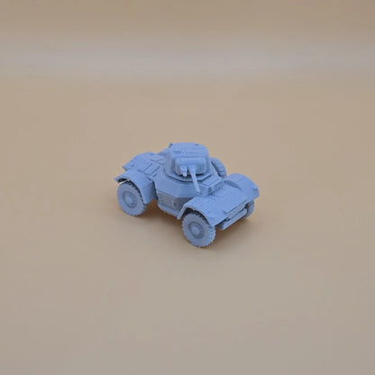 WW2 Daimler Armoured Car for 15mm wargaming