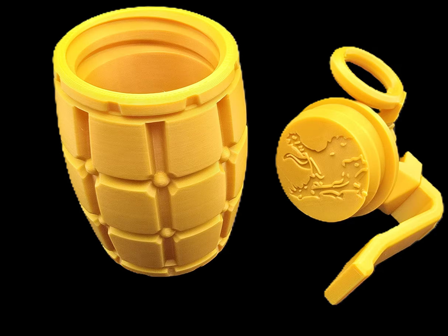 Dice Container: Belt Hook Grenade - GameCraft