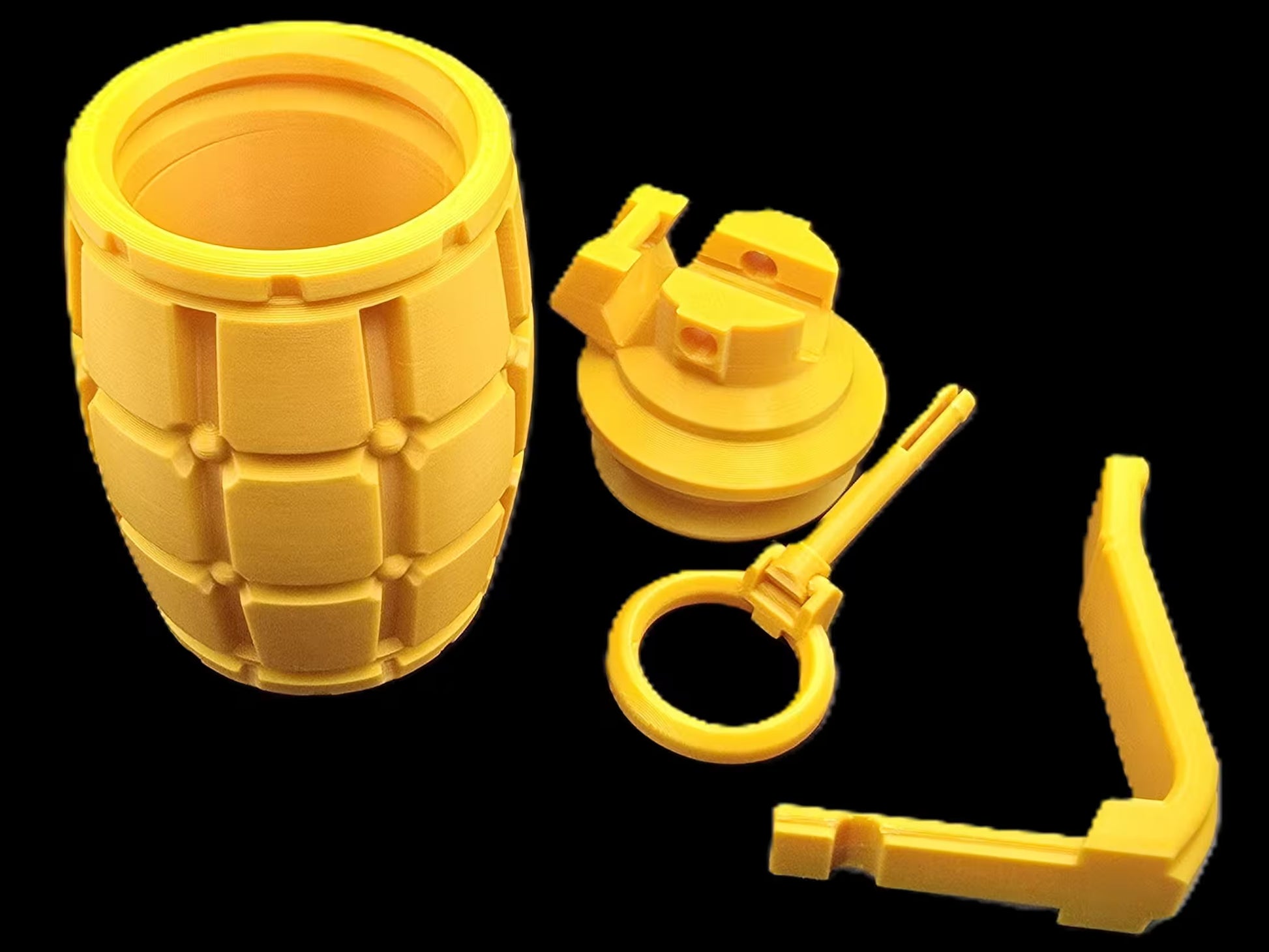Dice Container: Belt Hook Grenade - GameCraft
