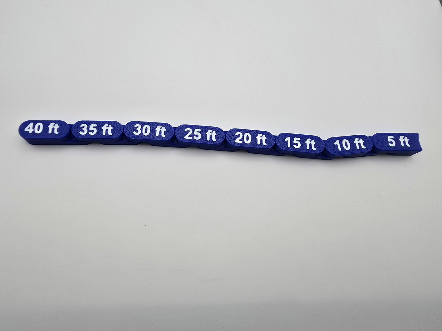 DnD Flexible Jointed Chain Ruler