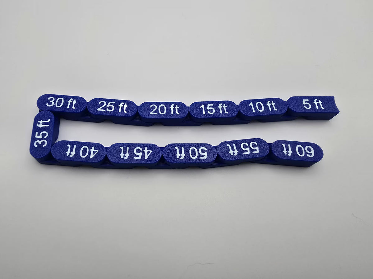 Dnd Distance Ruler Printable Flexible Jointed Chain Ruler for Wargaming and DnD – GameCraft