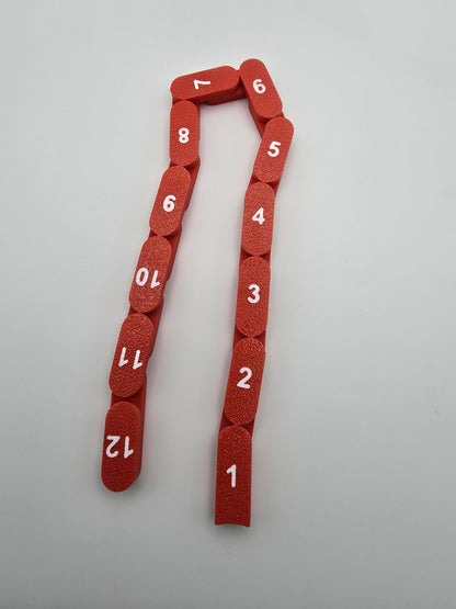 DnD Flexible Jointed Chain Ruler
