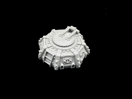 Gothic Fortress - Missile Silo Tabletop Terrain - GameCraft