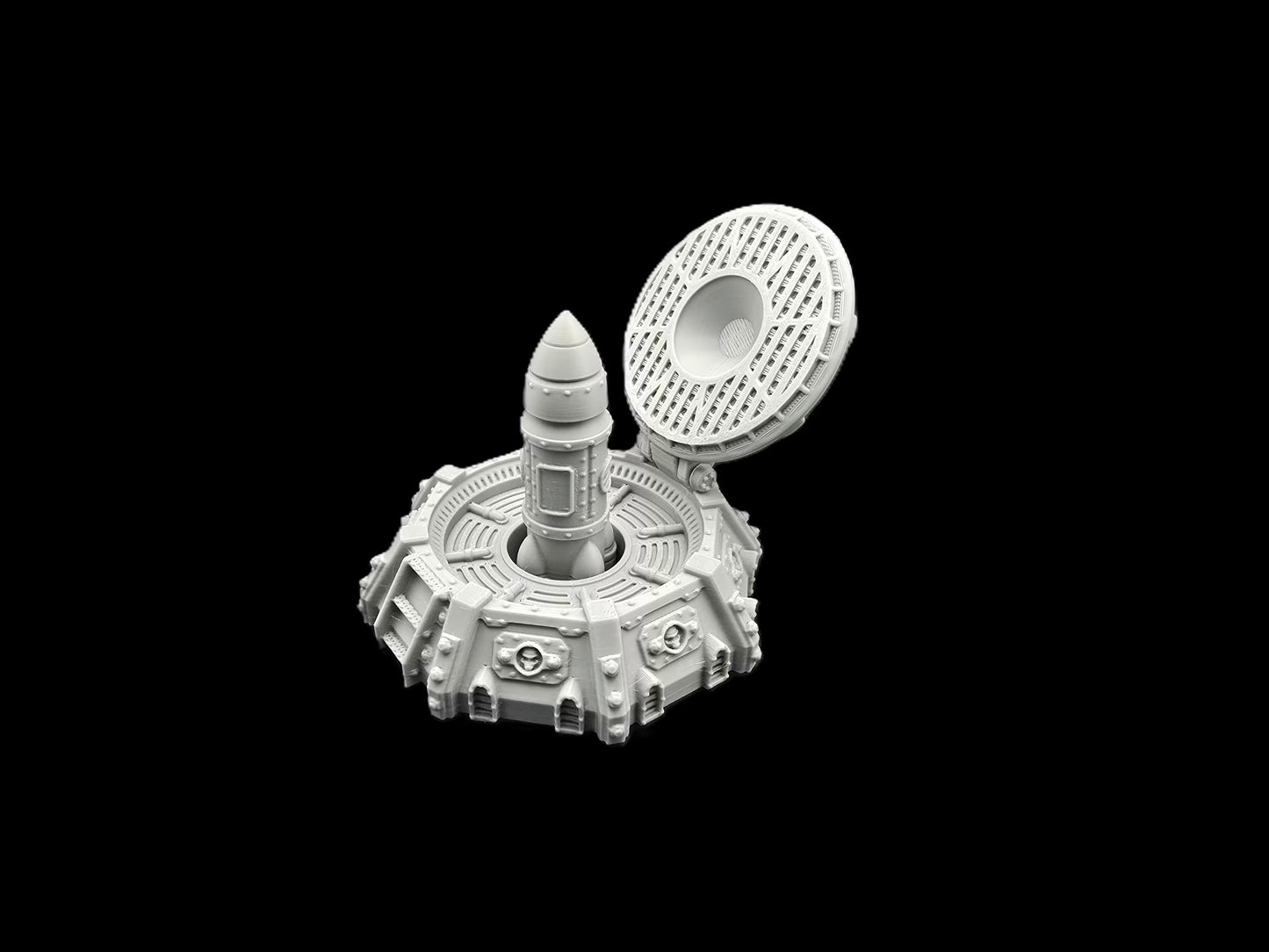 Gothic Fortress - Missile Silo Tabletop Terrain - GameCraft