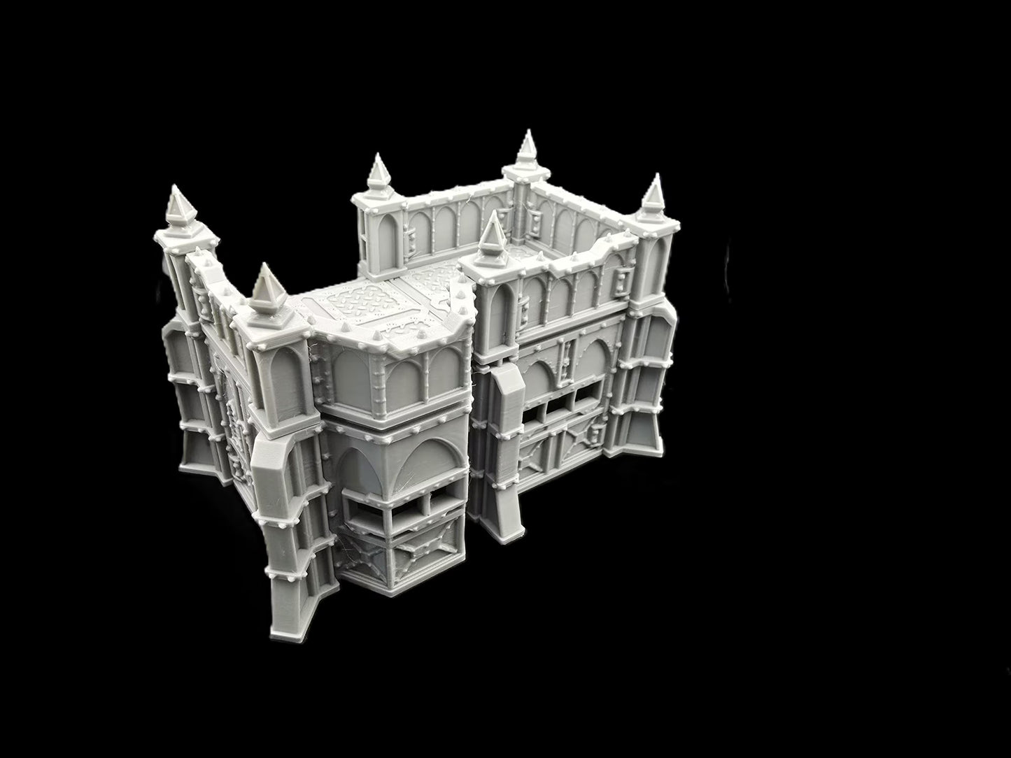 Gothic Fortress - Small Bunker Tabletop Terrain - GameCraft