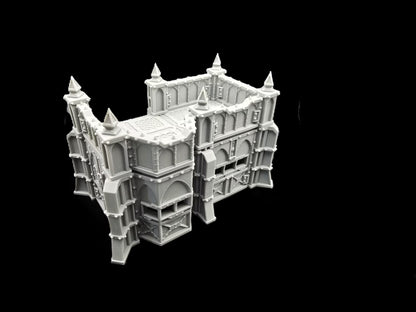 Gothic Fortress - Small Bunker Tabletop Terrain - GameCraft