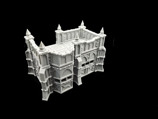 Gothic Fortress - Small Bunker Tabletop Terrain - GameCraft