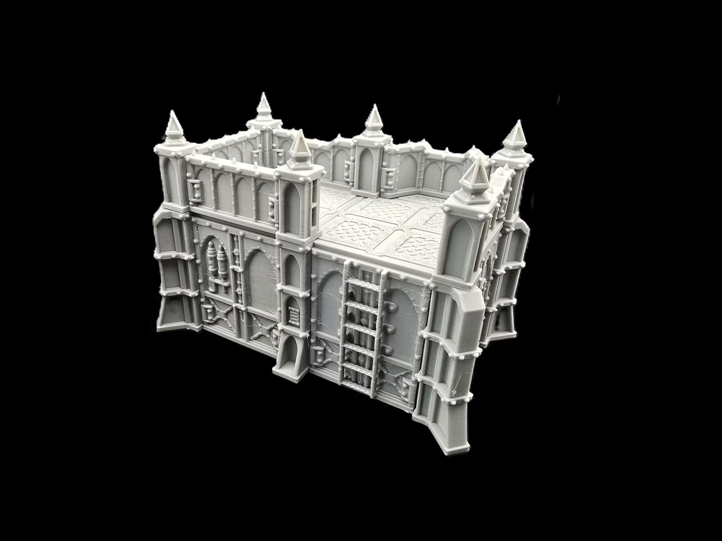 Gothic Fortress - Small Bunker Tabletop Terrain - GameCraft