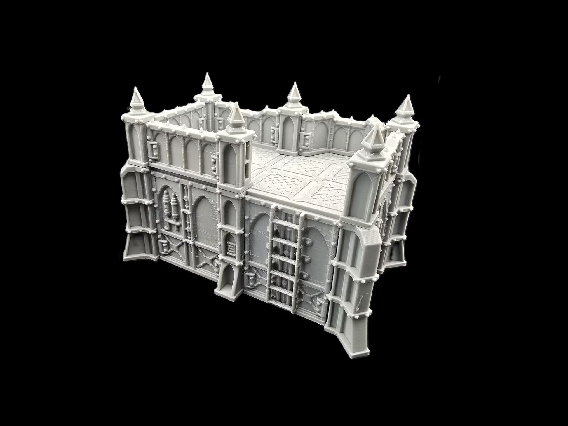 Gothic Fortress - Small Bunker Tabletop Terrain - GameCraft