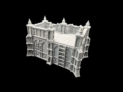 Gothic Fortress - Small Bunker Tabletop Terrain - GameCraft