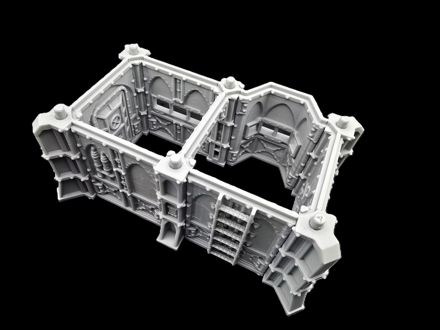 Gothic Fortress - Small Bunker Tabletop Terrain - GameCraft