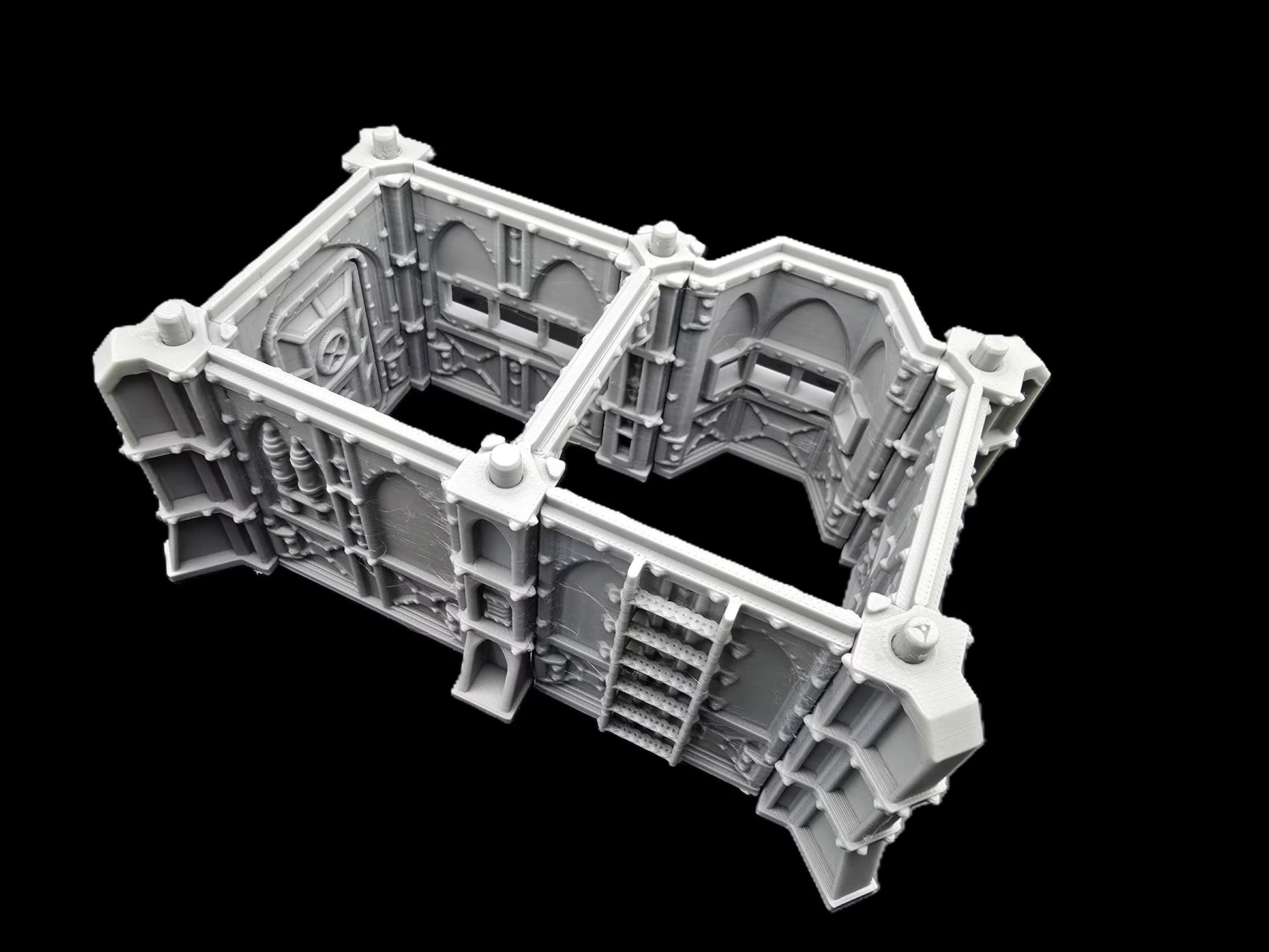 Gothic Fortress - Small Bunker Tabletop Terrain - GameCraft