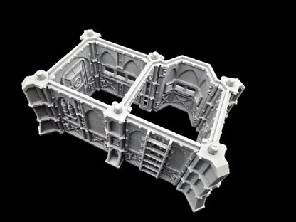 Gothic Fortress - Small Bunker Tabletop Terrain - GameCraft