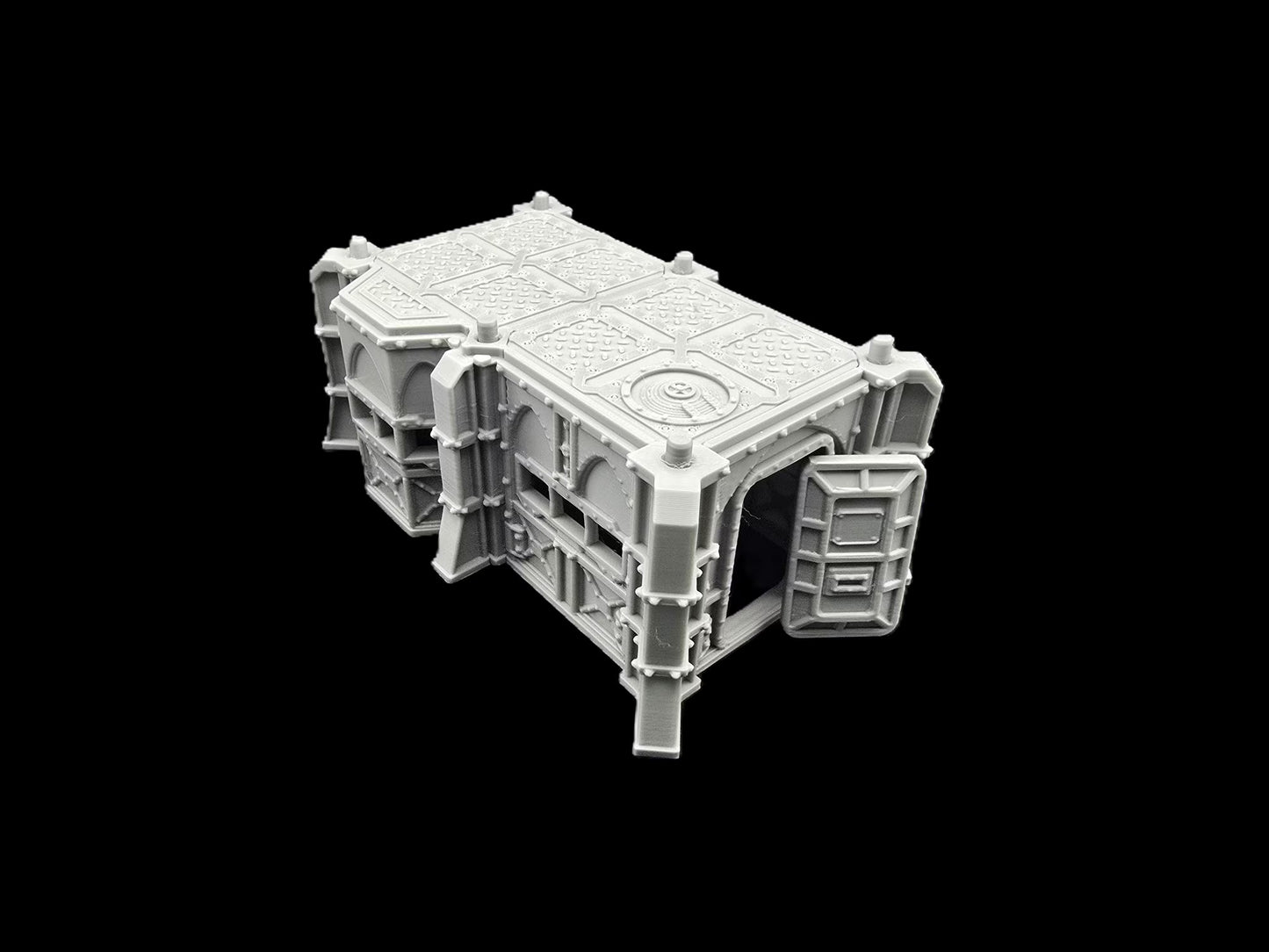Gothic Fortress - Small Bunker Tabletop Terrain - GameCraft