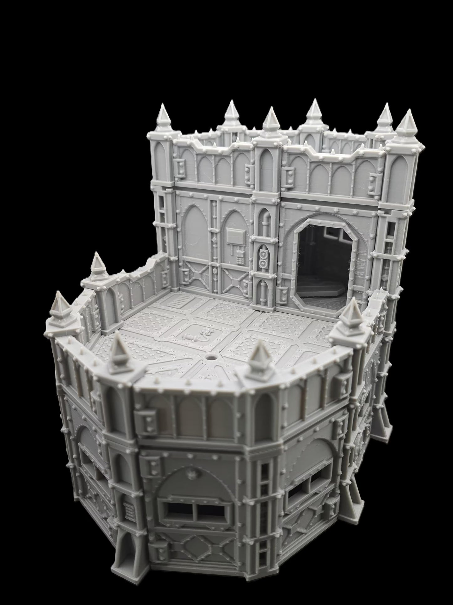 Gothic Fortress - Lookout Tabletop Terrain - GameCraft