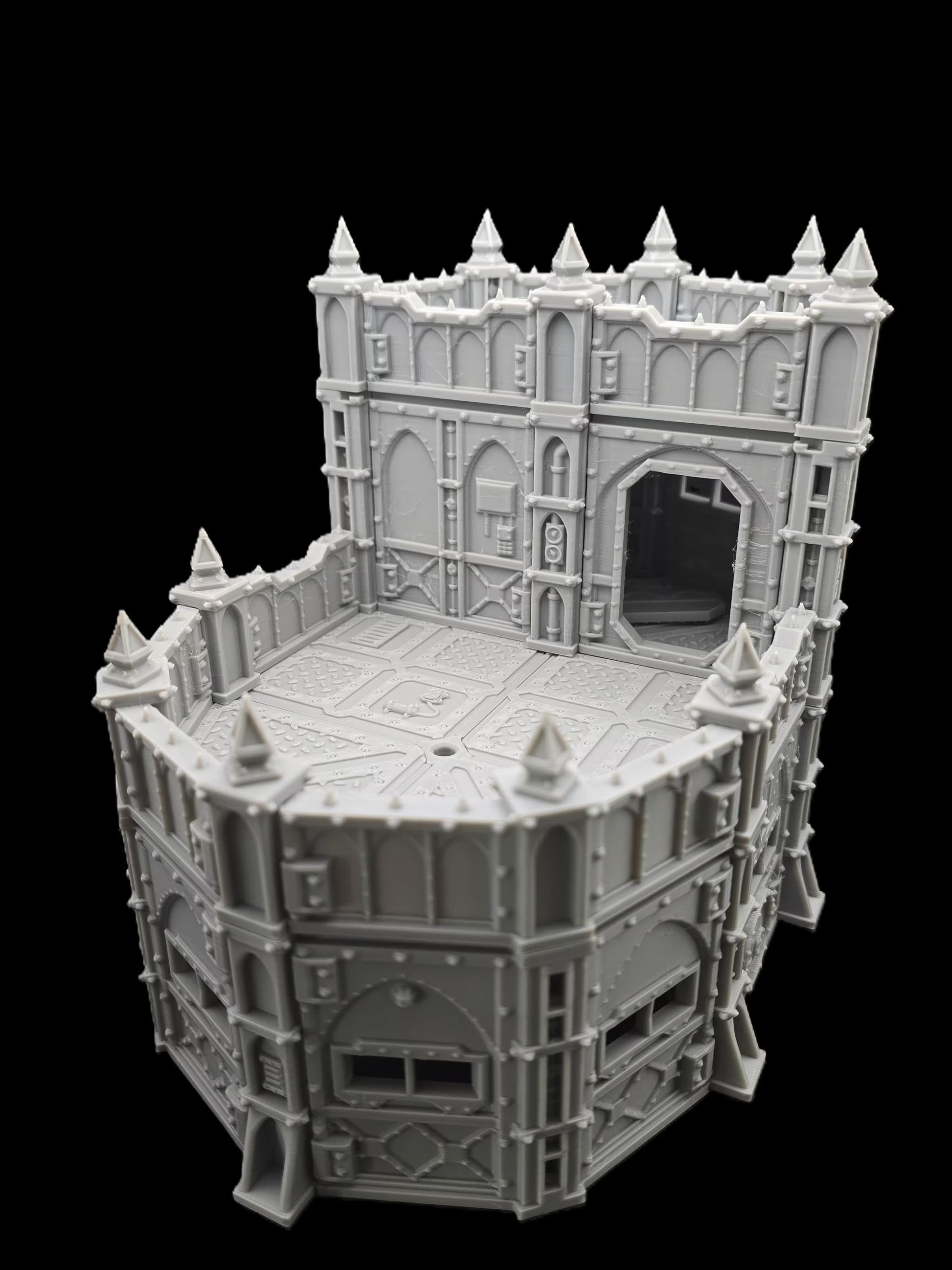 Gothic Fortress - Lookout Tabletop Terrain - GameCraft