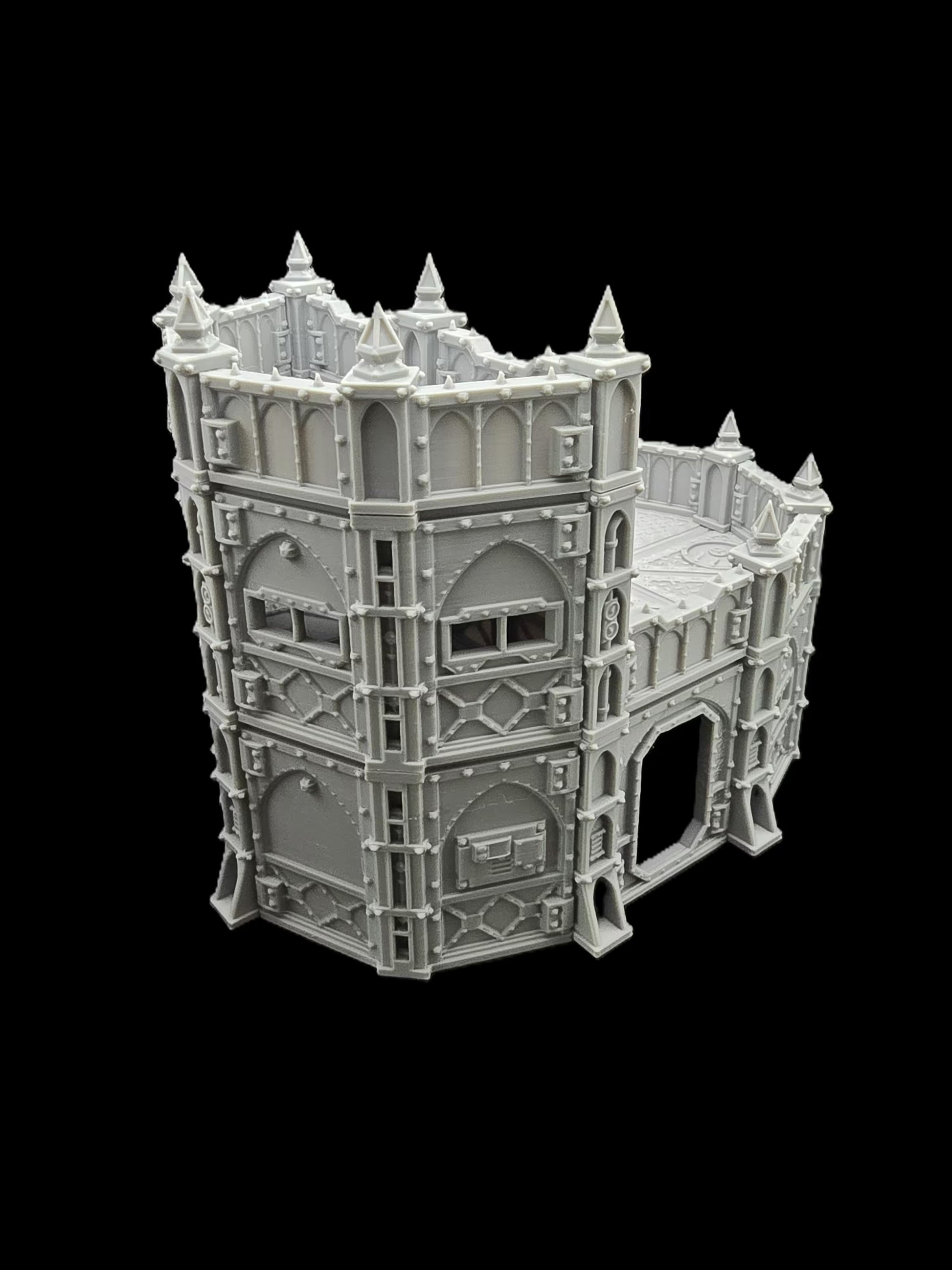 Gothic Fortress - Lookout Tabletop Terrain - GameCraft