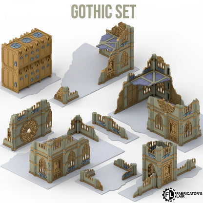 Warhammer 40K Gothic Terrain Set NZ – Foldable 11th Edition Compatible Terrain