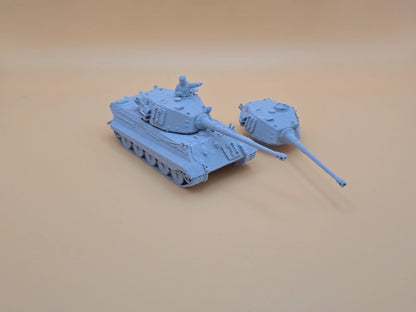 WW2 King Tiger (Tiger 2) tank for 15mm wargaming