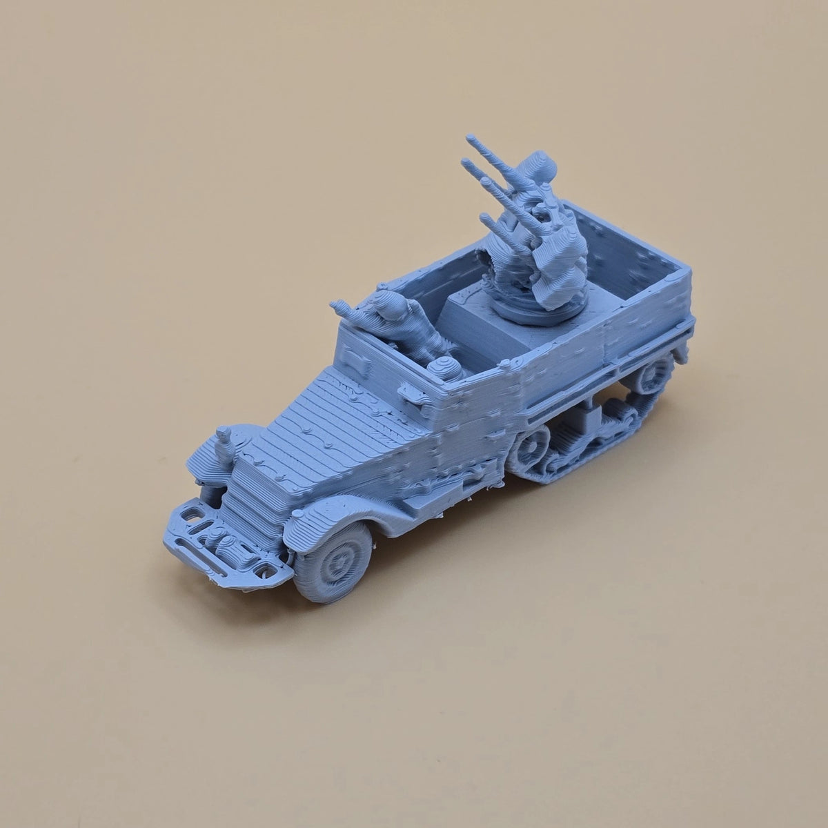 15mm M16 MGMC US anti-aircraft halftrack model
