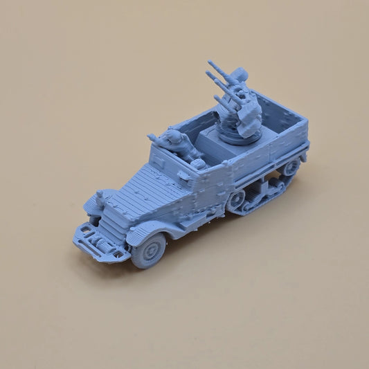 15mm M16 MGMC US anti-aircraft halftrack model