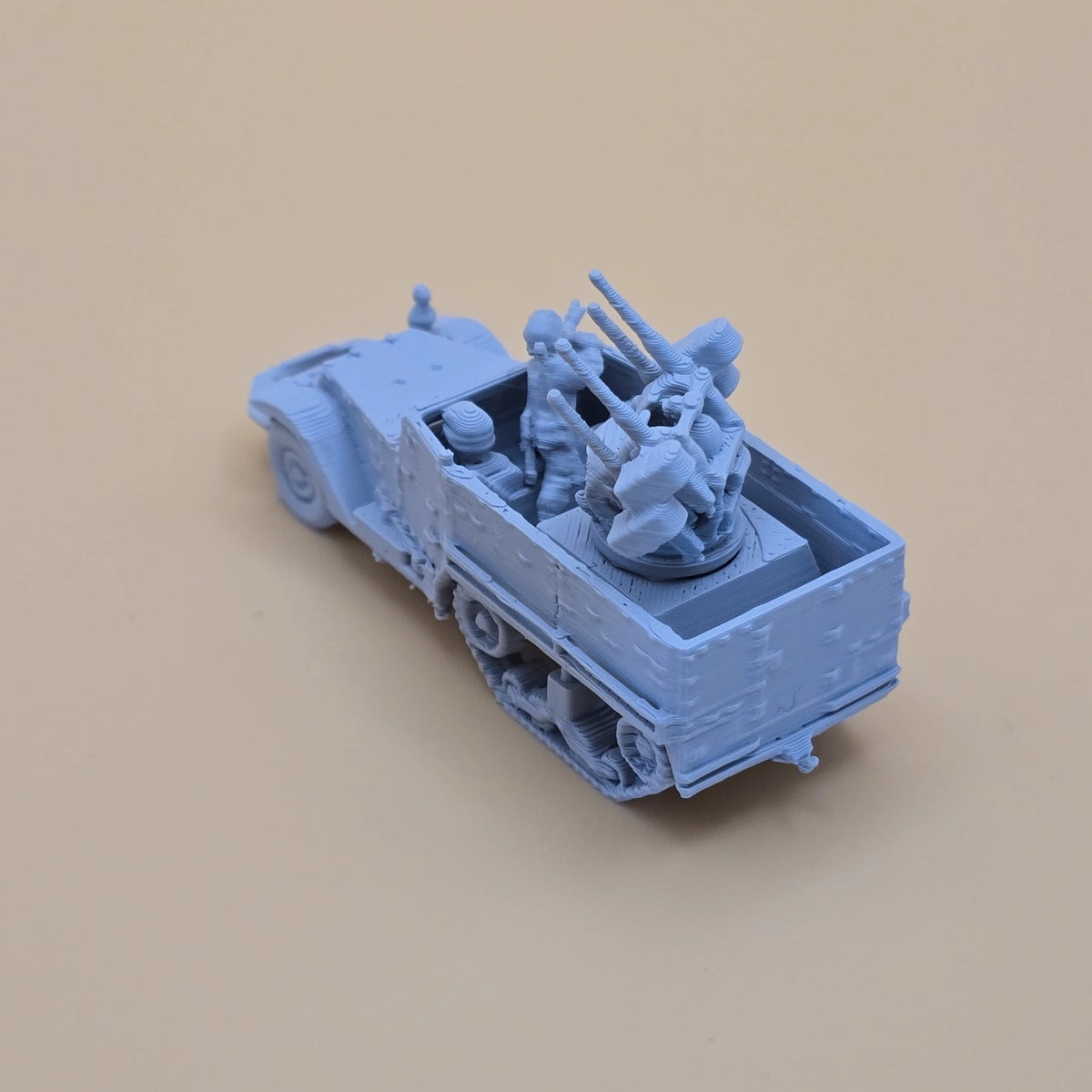 15mm M16 MGMC US anti-aircraft halftrack model