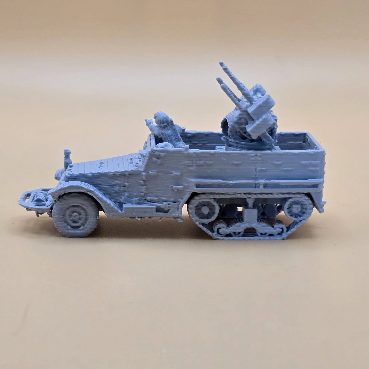 15mm M16 MGMC US anti-aircraft halftrack model