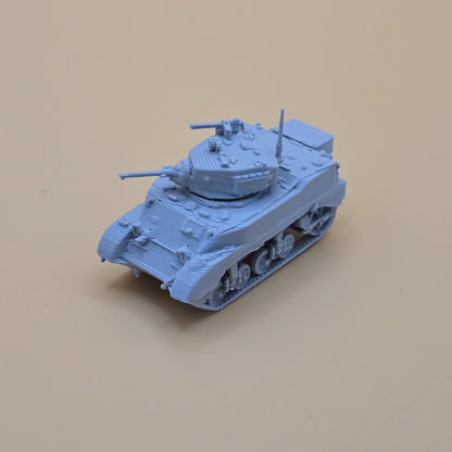 15mm M5A1 Stuart US light tank model