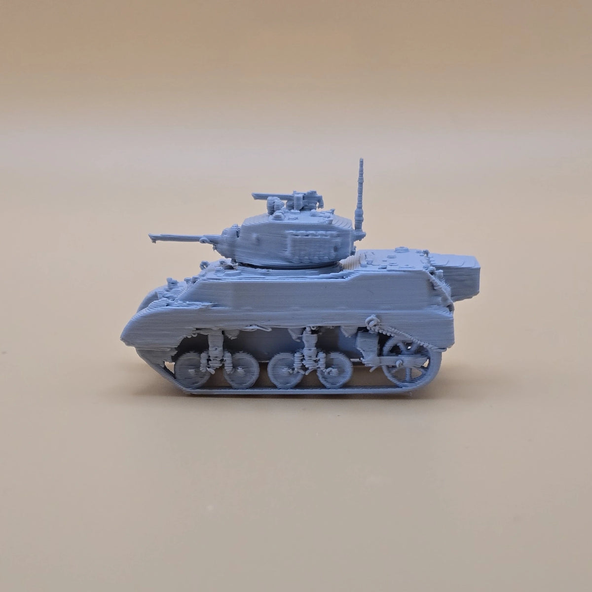 15mm M5A1 Stuart US light tank model