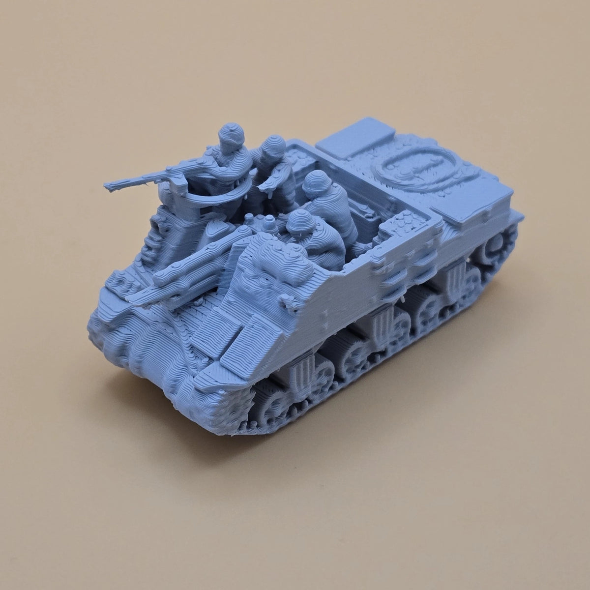 15mm M7 Priest US self-propelled gun model