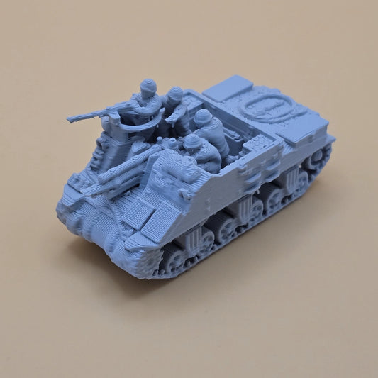 15mm M7 Priest US self-propelled gun model