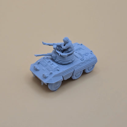 15mm M8 Greyhound US armoured car model