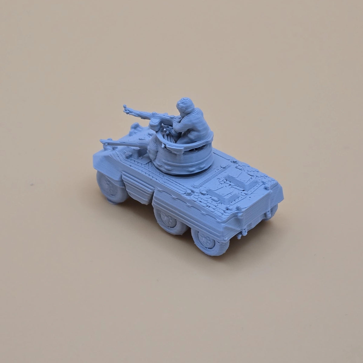 15mm M8 Greyhound US armoured car model