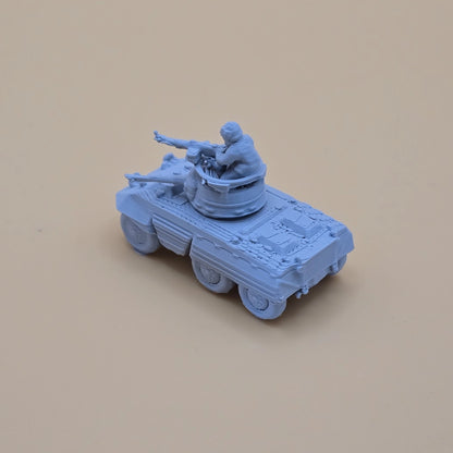 15mm M8 Greyhound US armoured car model