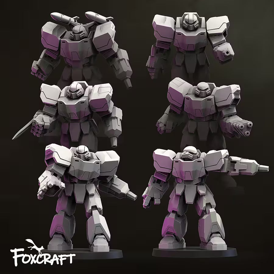 Orbital Armoured Corps Miniature - Bastion Platoon - GameCraft