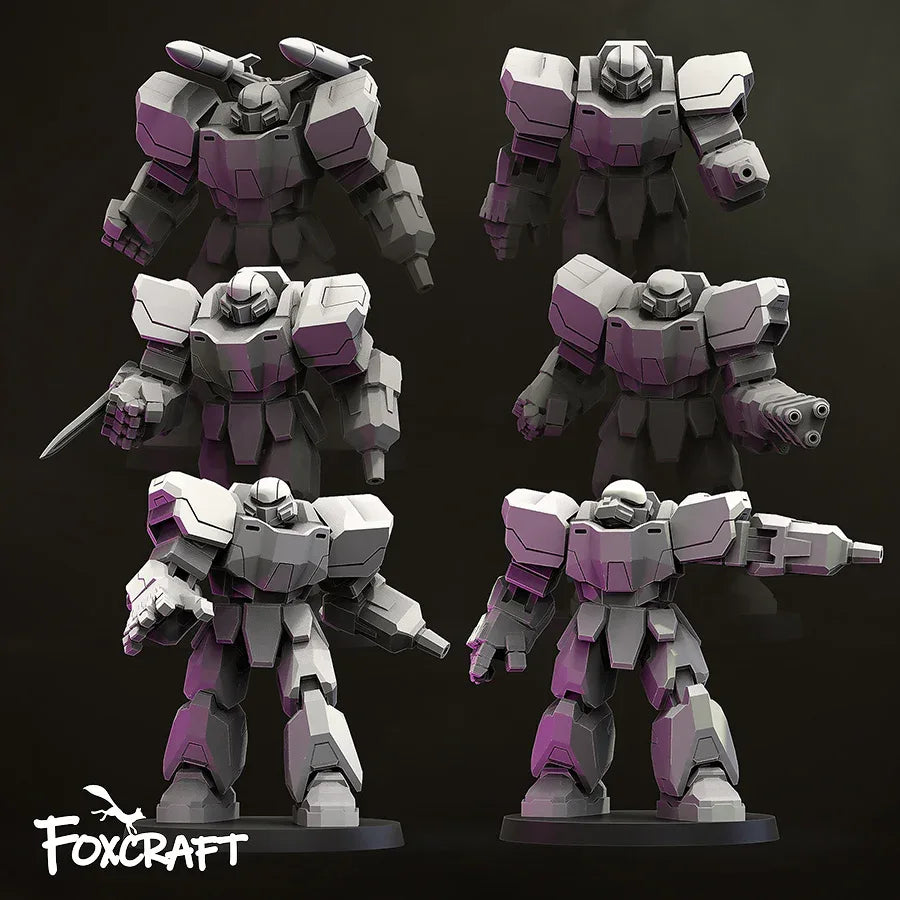 Orbital Armoured Corps Miniature - Bastion Platoon - GameCraft