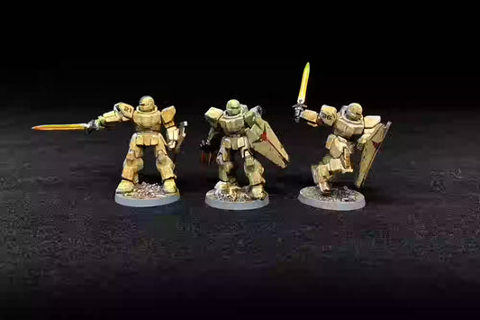 Orbital Armoured Corps Miniature - Vanguard Warden Platoon - GameCraft