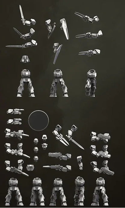 Orbital Armoured Corps Miniature - Vanguard Warden Platoon - GameCraft