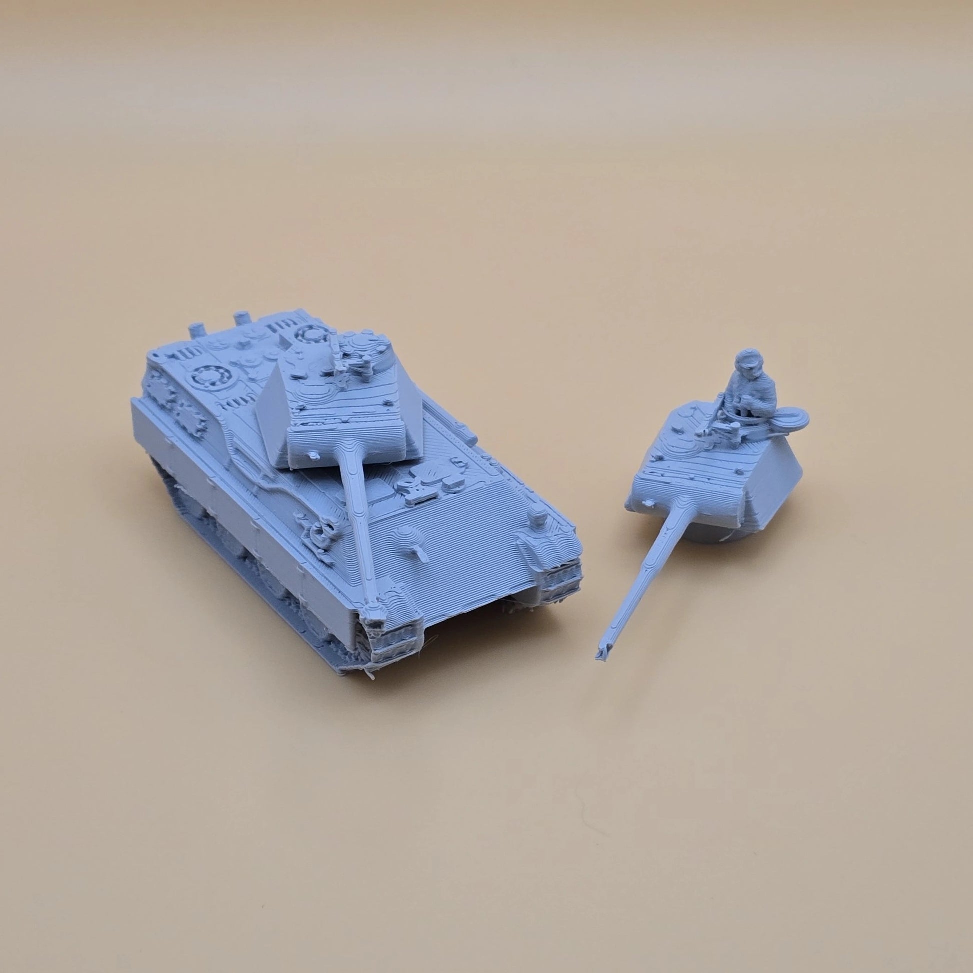 WW2 Panther Medium Tank for 15mm wargaming