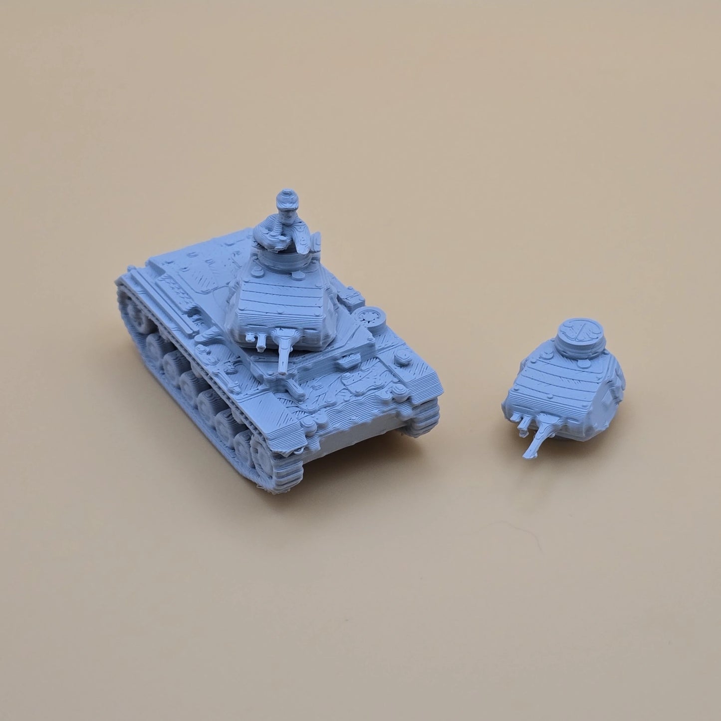 WW2 Panzer III Ausf. J Medium Tank for 15mm wargaming