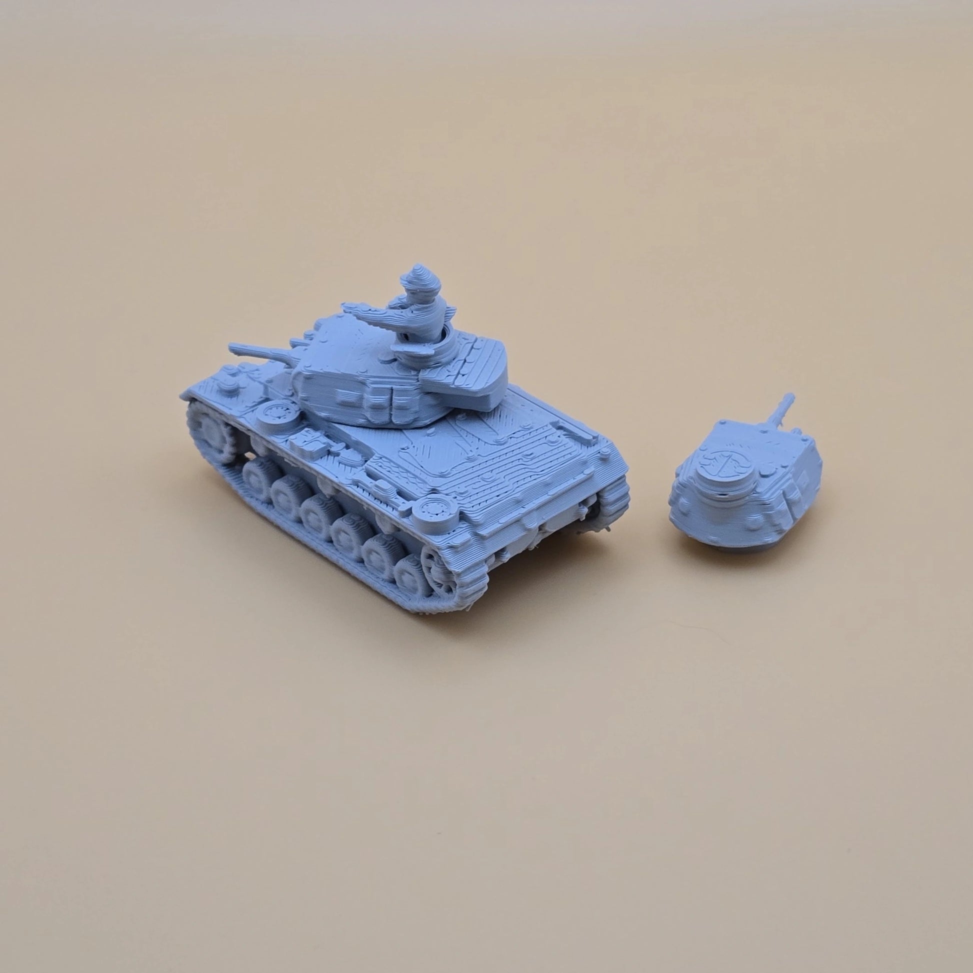 WW2 Panzer III Ausf. J Medium Tank for 15mm wargaming